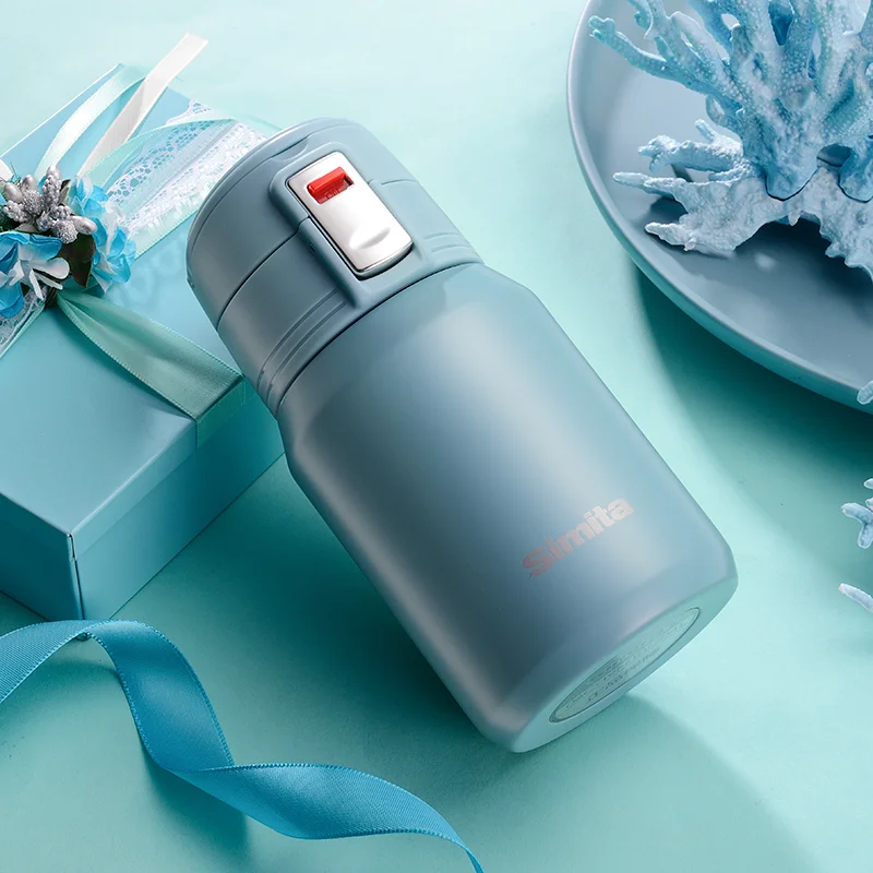 Вакуумная фляжка SIMITA Модный Красочный термос бутылка для воды портативная Милая