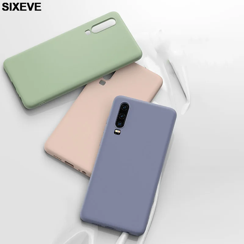 Роскошный оригинальный силиконовый чехол для телефона Huawei P30 P20 Pro Lite P10 Plus P smart honor