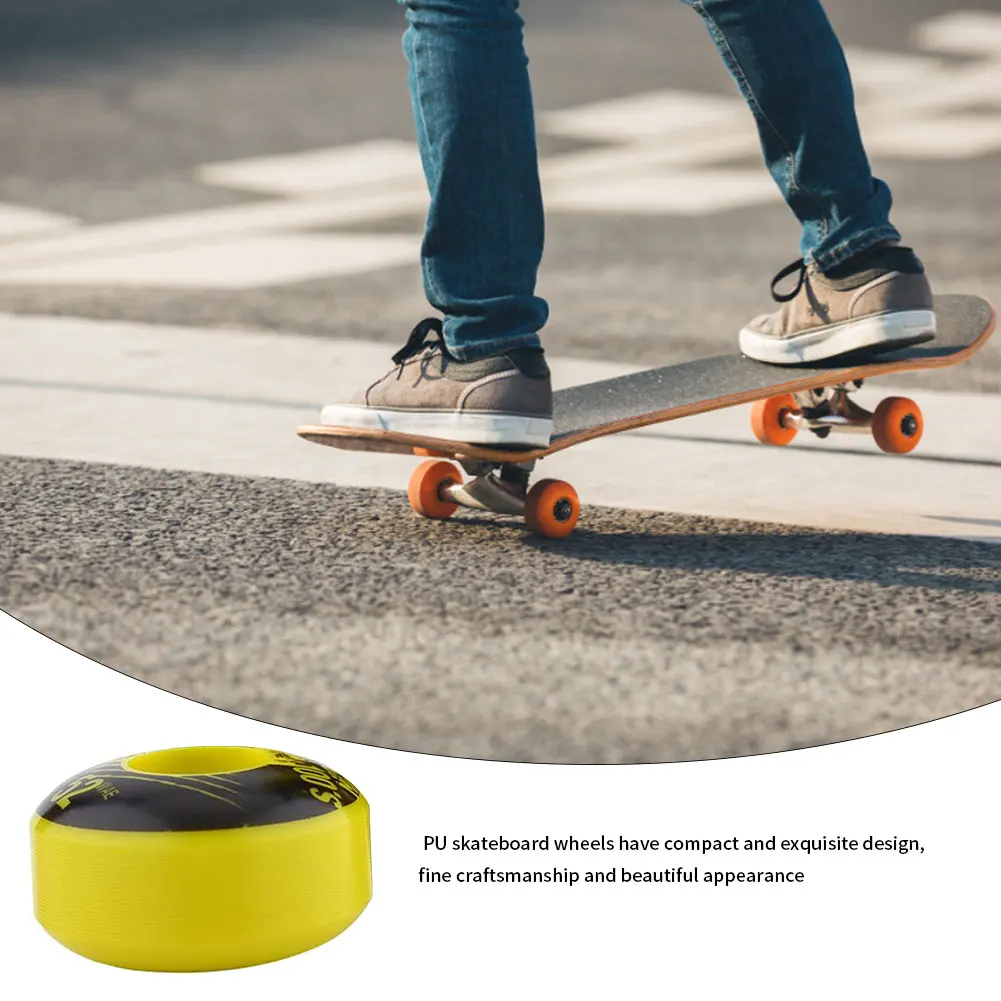 

Children Skateboard Four Wheel Skate Board Kid Scooter Longboard Pulley Board Double Snubby Maple Skateboard 52x30mm 4PCS
