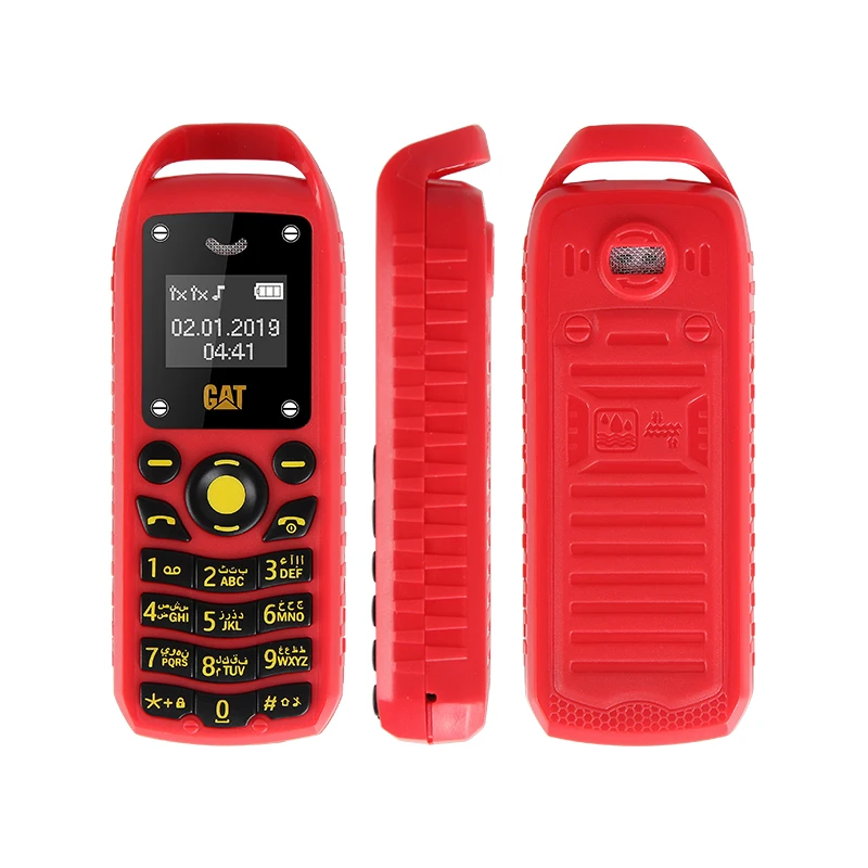 Red Mosthink Super Mini, 0,66 дюймов, 2G, мобильный телефон, B25, беспроводные Bluetooth наушники, гарнитура для рук, разблокированный мобильный телефон, две sim-карты - Цвет: Red