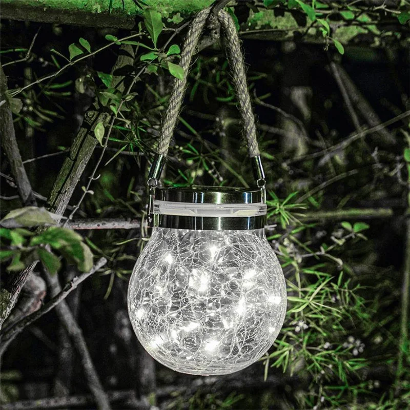 

Solar Energy LED Garden Lawn Lamp LED Globe Bulb String Lights Outdoor Patio Yard Landscape Wedding Christmas Decoration E11892
