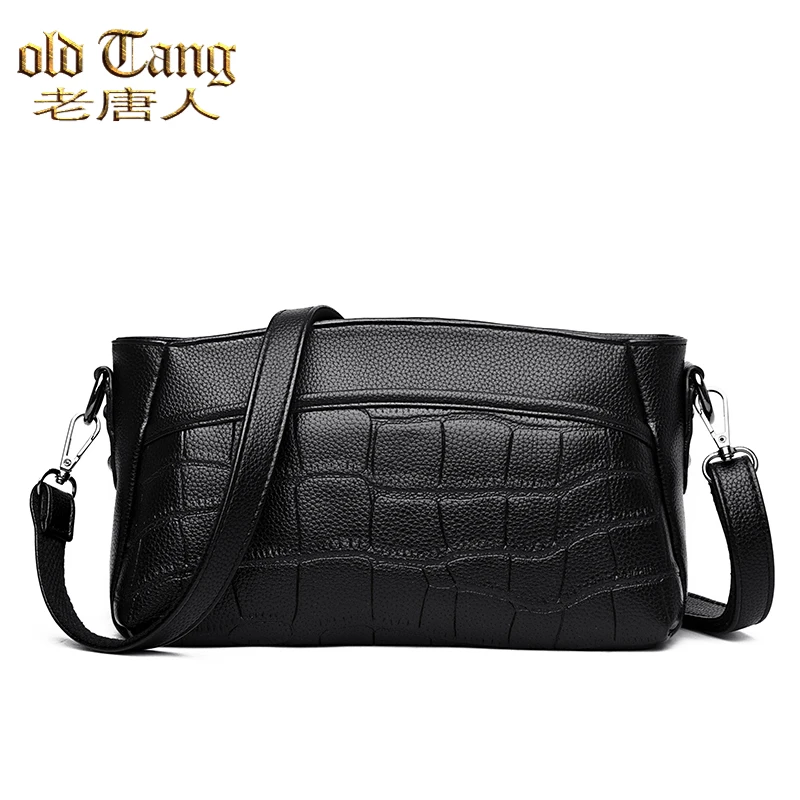 

Женские однотонные сумки на плечо OLD TANG, зимняя новая дизайнерская сумка от известного бренда 2020, сумка через плечо из высококачественной ис...