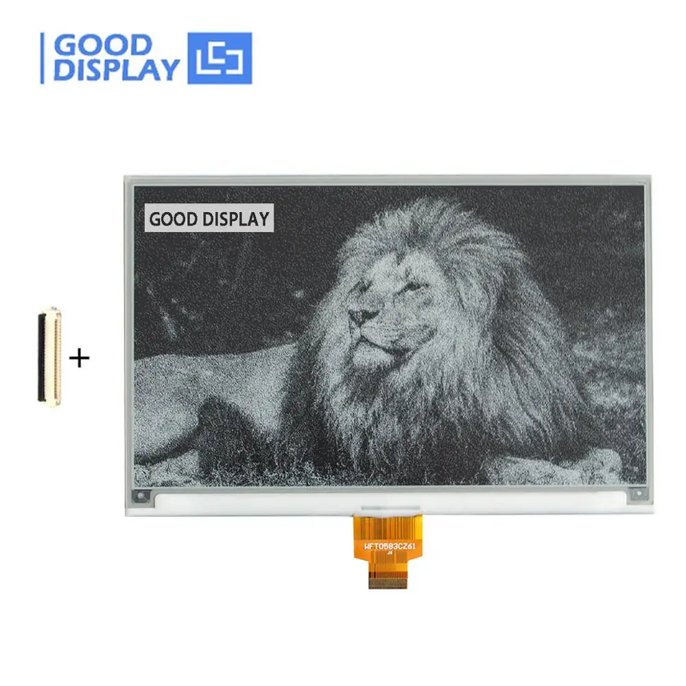 7 5 дюймов черно белый e ink дисплей 4 серого электронной бумаги GDEW075T7|Промышленные