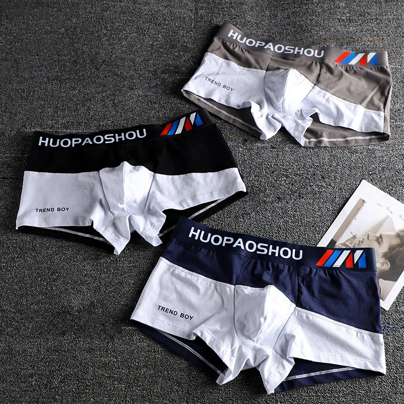 

New Men Gay Underpants Boxershort Panties For Man Boxers Comfort Modal Underwear Cotton Gay Spandex Boxer