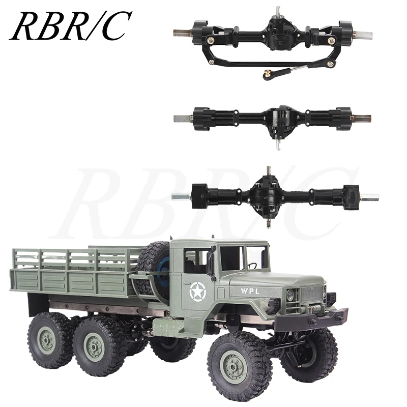 

RBR/C WPL B16 B36 1:16 6WD Off-Road RC Remote Control Car Upgrade Front & Rear & Middle Portal Bridge Assembly Accessories R770