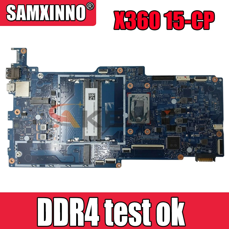 

Для hp X360 15-CP 15Z-CP Материнская плата ноутбука Новый бренд L33151-601 L32453-60117890-2 448.0EE04.0021 DDR4 100% тесты работы