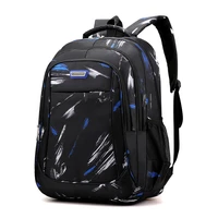 new fashion mens backpack bag male polyester notebook computer large capacity bags for teenagers travel school high quality bag