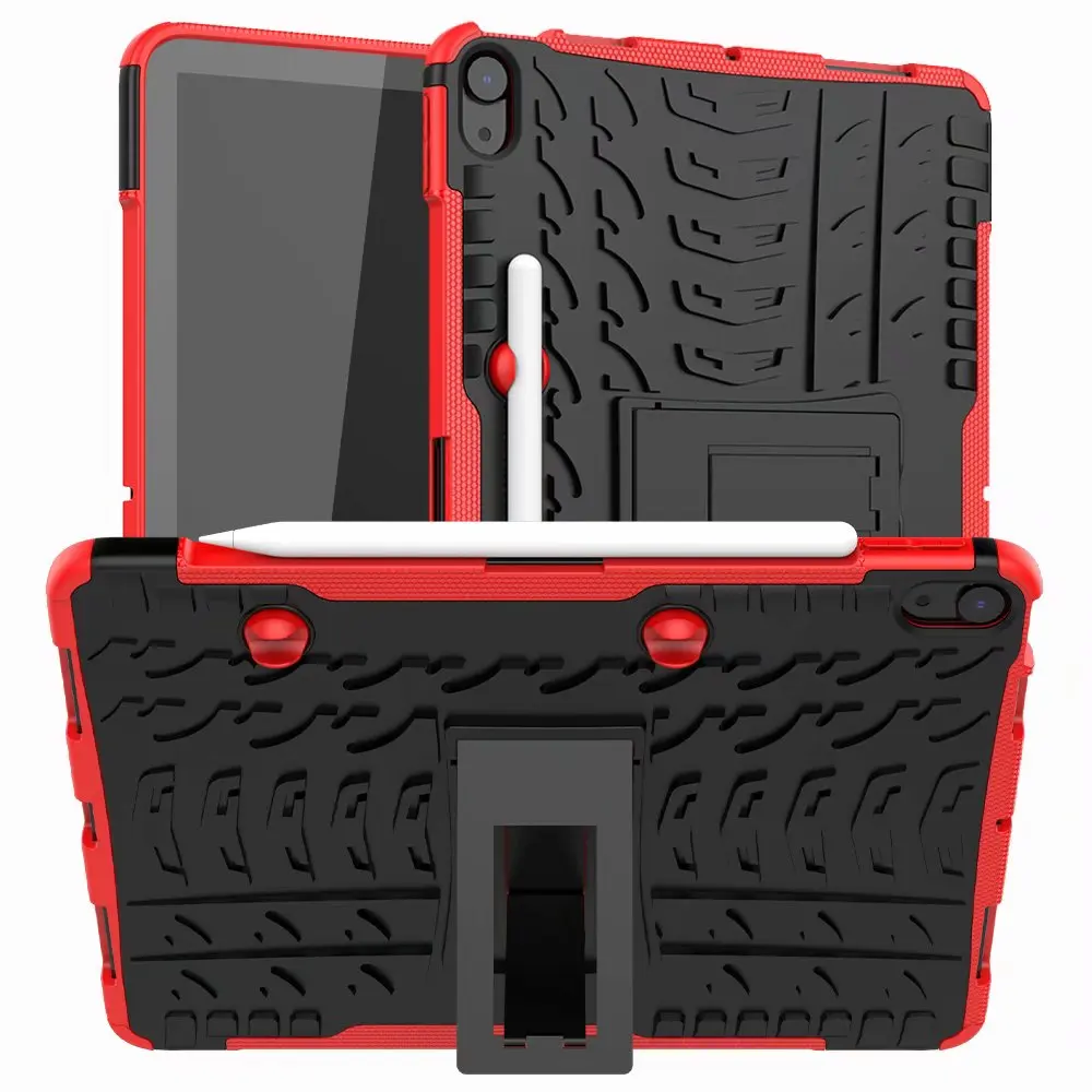 

Shell For New IPad Air 4 10.9 Inch 2020 Heavy Duty Stand Case for iPad Air 4 2020 Stronger Tablet Protection Cover Funda+Pen