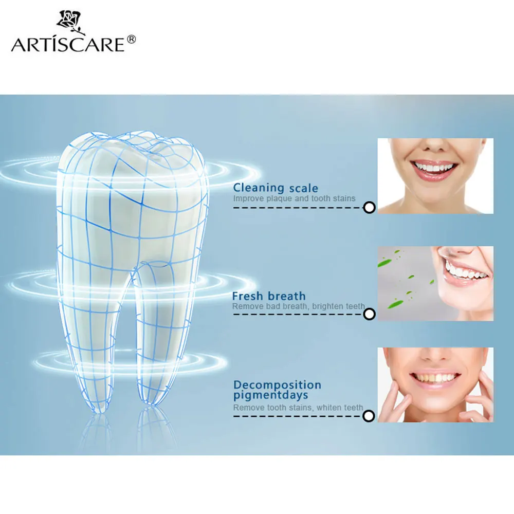 ARTISCARE отбеливающая эссенция для зубов 3 шт. уход за зубами гигиена полости рта
