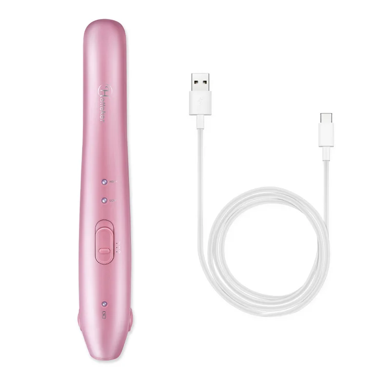 Мини 2 в 1 щипцы для завивки и выпрямления волос беспроводной выпрямитель