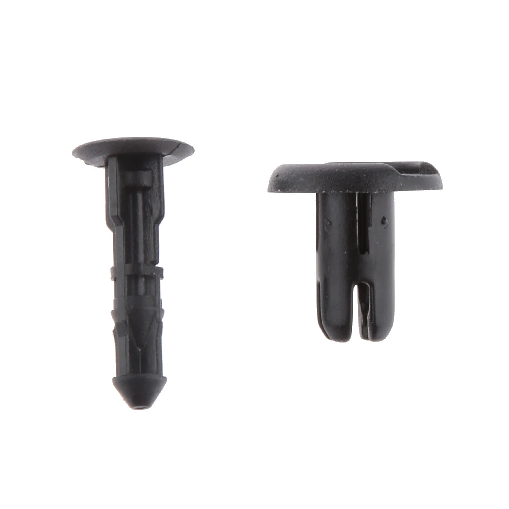 50 шт. зажимы автомобильного крыла для бампера нейлоновые фиксаторы пластиковые