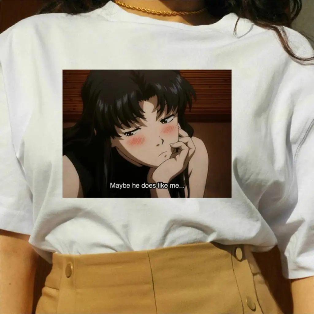 Женская футболка с буквенным принтом винтажная Свободная Повседневная в стиле