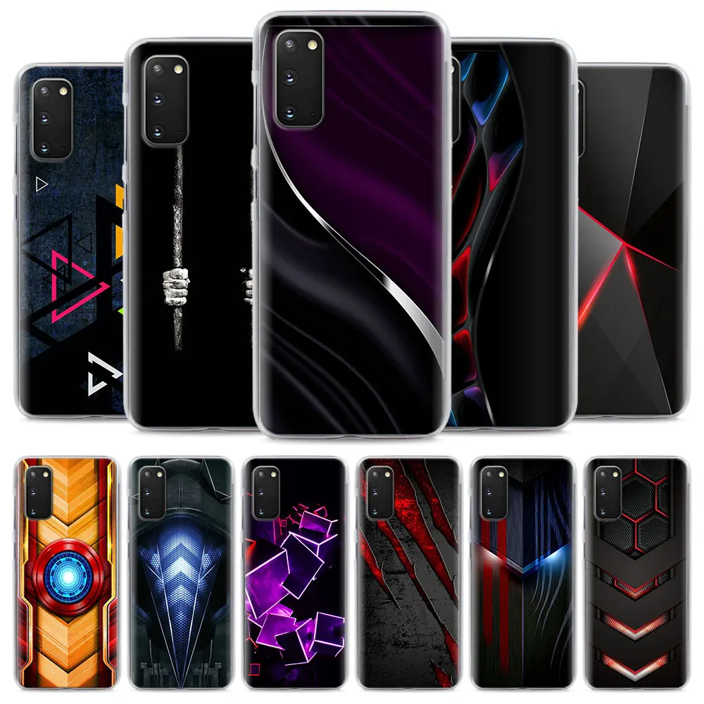 Жесткие чехлы для Samsung Galaxy S20 S8 S9 S10 Plus S10e + Note 8 9 10 S7 Edge|Бамперы| |