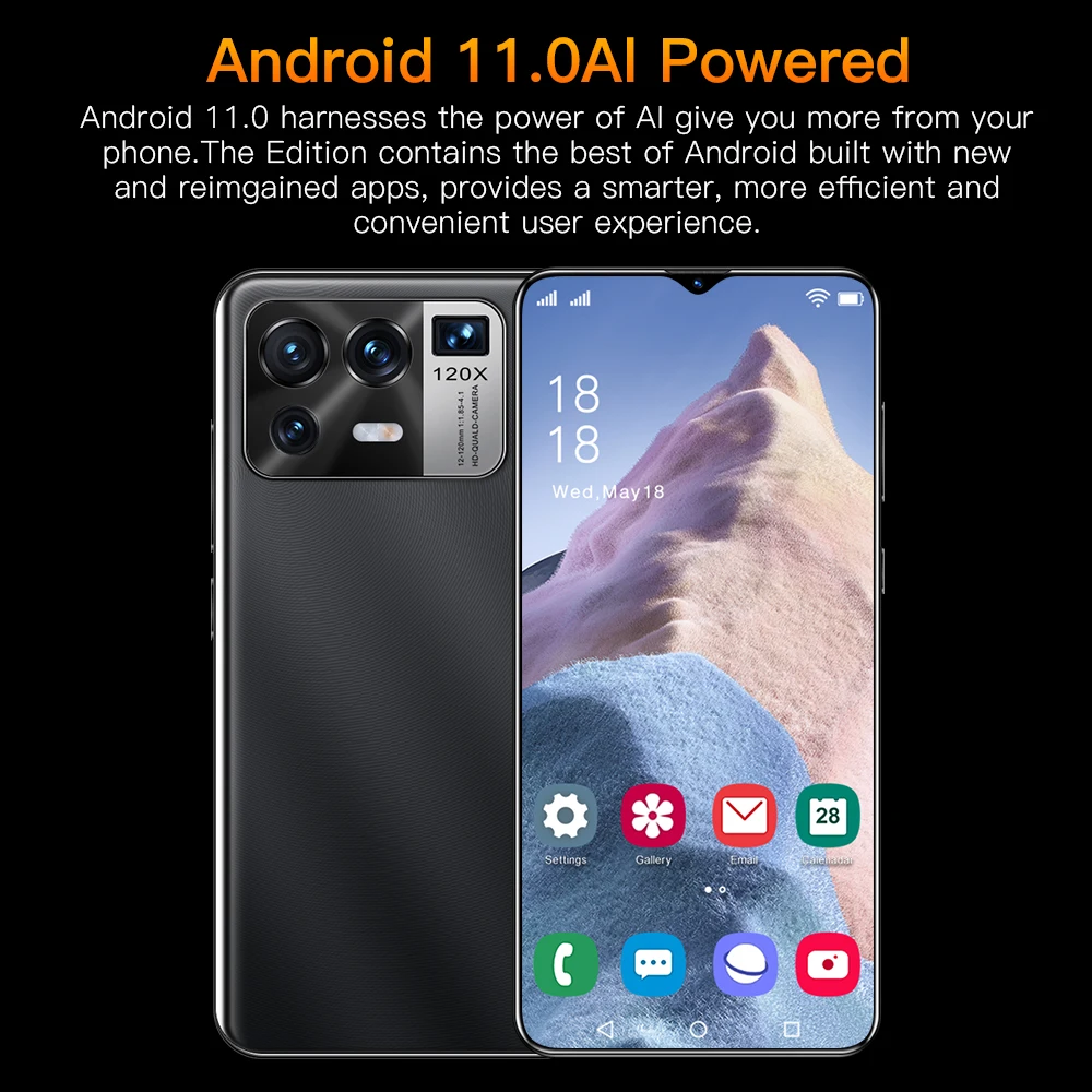 XIAOM12 Pro-tel&eacute;fono m&oacute;vil versi&oacute;n Global, smartphone con 128GB/256GB/512GB, 10 n&uacute;cleos, 32 + 50MP, 6800mAh, MTK6889, 1440x3200, 5G, Android 11, SIM Dual-5