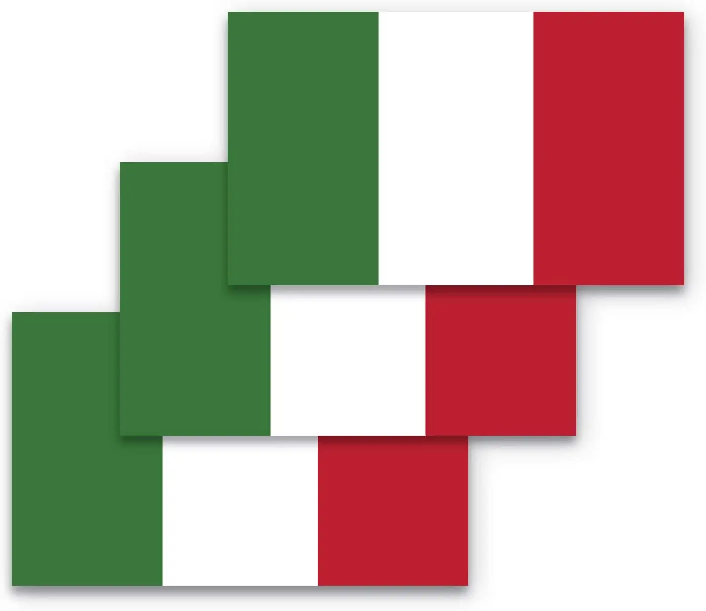 

Italy Flag Stickers Suitable for Car Motos doors and windows Computer Sticker Trolley Case Wall Bumper Waterproof