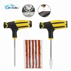 Набор инструментов для ремонта шин, инструмент для бескамерных колес и колес в гараже, грузовике, мотоцикле