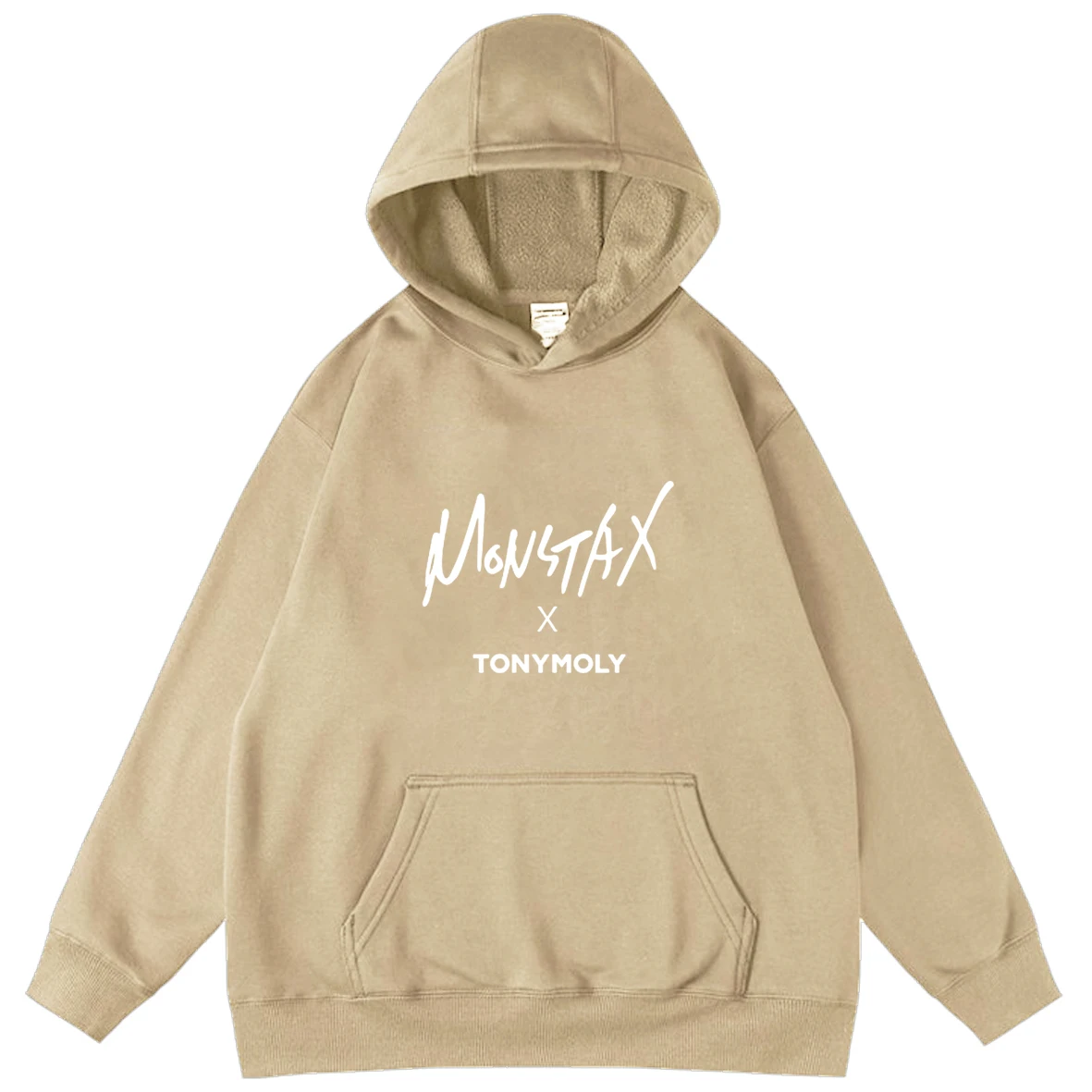 

MONSTA Boy Group Cool Pullover Mens Hip Hop Oversized Sweatshirt Boys Teen Loose Hoodies Harajuku Tops Streetwear Hooded Hoody