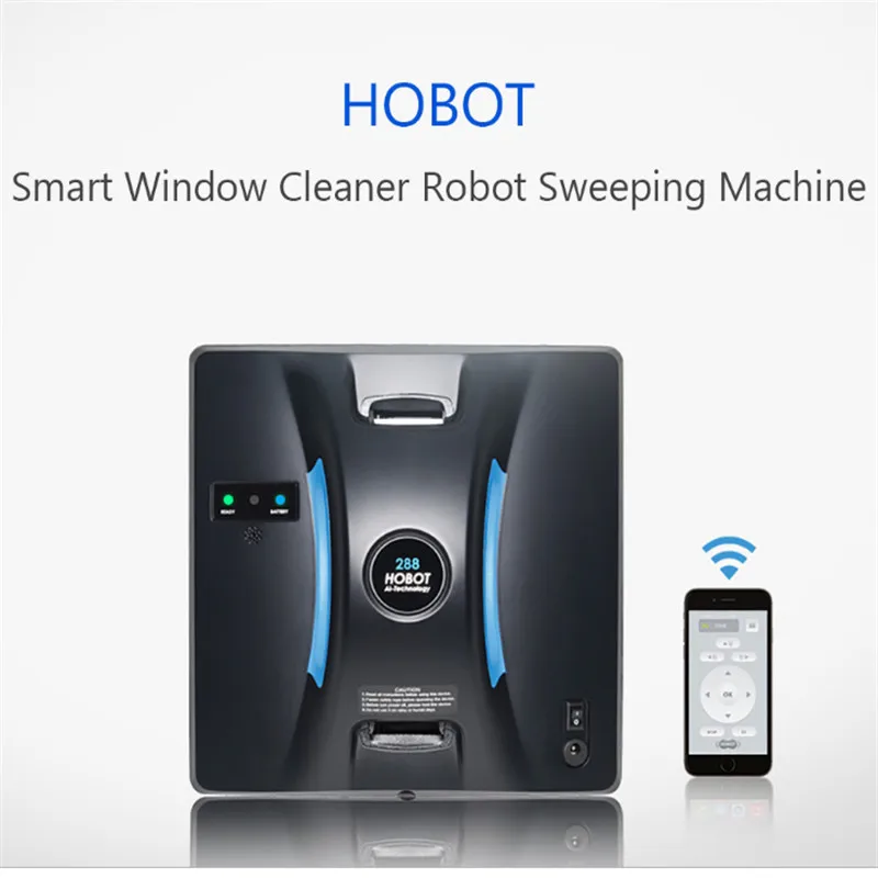 HOBOT 288 бытовой умный уборщик окон робот уборочная машина с высоким всасыванием