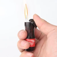 mini creative butane lighter gas cigarette lighters novelty gadget gift no gas fire starter collection