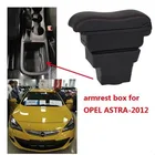 Подлокотник для Opel Vauxhall Astra J, поворотный ящик для хранения, украшение автомобиля, Стайлинг 2009 2010 2011