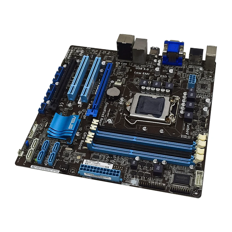 asus p8h67 m probm6650 motherboard lga 1155 ddr3 32gb intel h67 pci e 2 0 usb3 0 atx sata 3 placa mãe for core i3i5i7 cpus free global shipping
