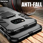 Противоударный чехол Auroras для Xiaomi Pocophone X3, с кольцом-держателем, для Poco X3 NFC