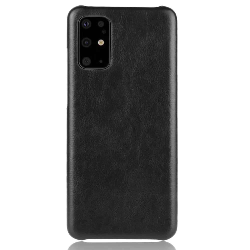 Чехол с текстурой личи Кожаный жесткий чехол для Samsung Galaxy S20 FE S21 ультра S9 S10
