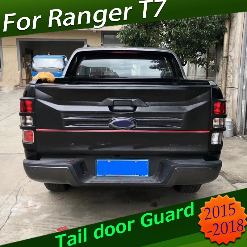 Задний кожух для Ford Ranger T7 2016 2017 2018 2019 облицовка на заднюю дверь Wildtrak со светильник