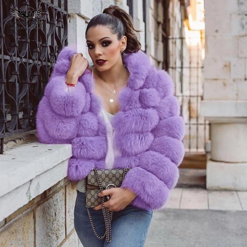 Tatyana Furclub натуральное меховое пальто Женская куртка из лисьего меха с капюшоном цельная кожа натуральная Шуба из натурального Лисьего меха Женское зимнее роскошное меховое пальто
