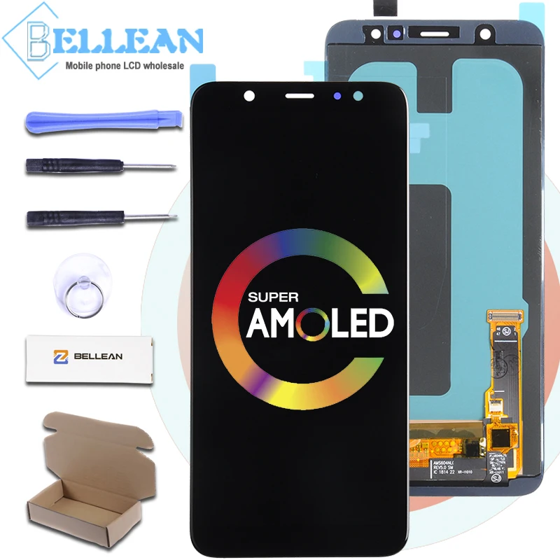 Catteny A605F LCD с сенсорным экраном для Samsung Galaxy A605 Lcd A6 Plus 2018 дисплей Панель дигитайзер