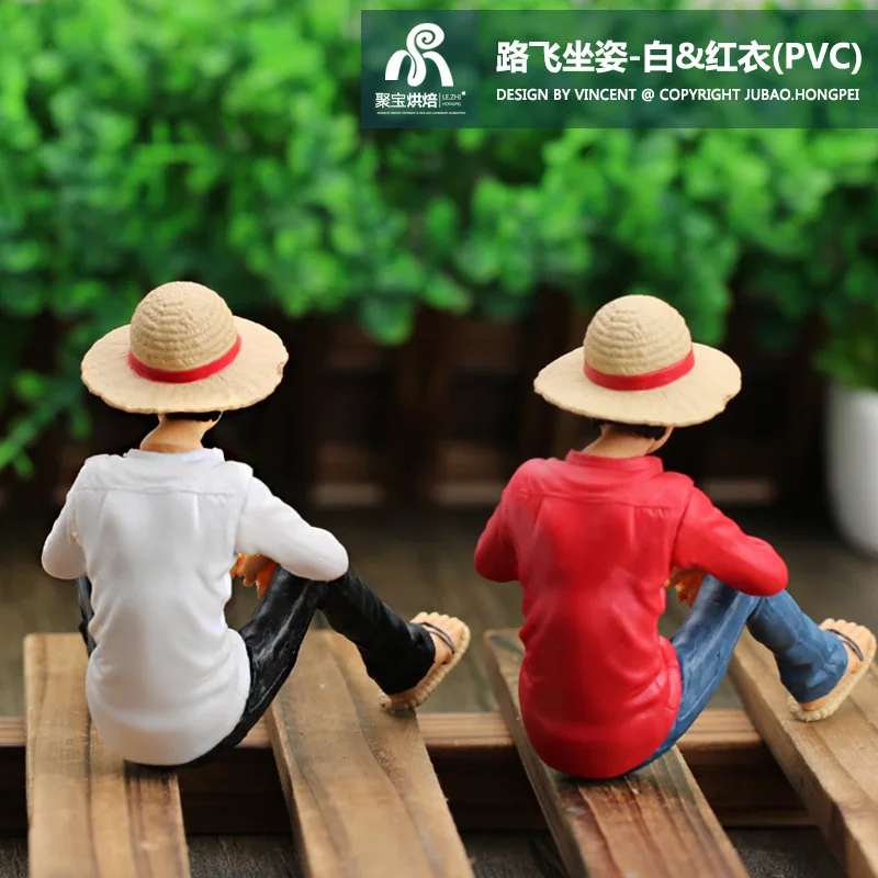 11 см цельнокроеные Аниме фигурки модели мультфильмы обезьяна д Луффи