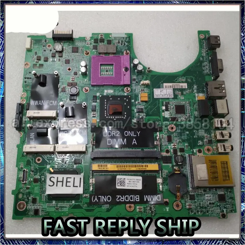 Материнская плата SHELI для ноутбука Dell 1535 DAFM6BMB6D0 CN 0M265C M265C 0H277K H277K|Материнские платы|