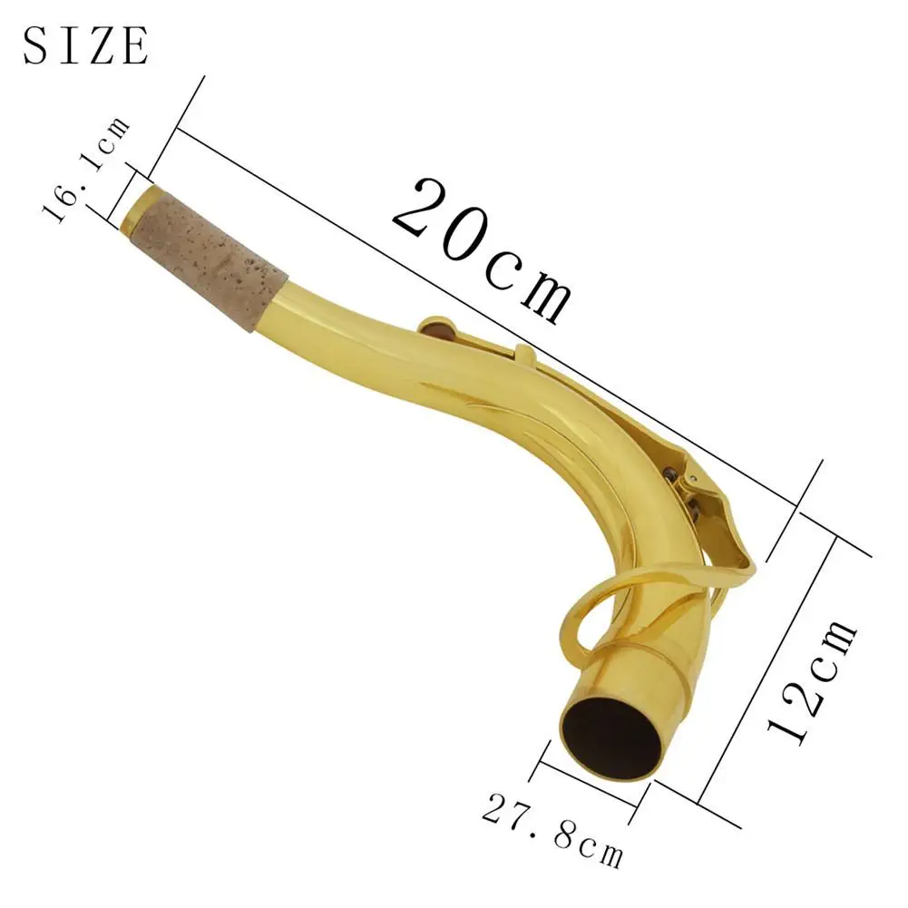 

Gold Sax Cork Excellent Brass Mouthpiece Neck Tenor Sax Cork for Saxophone Musical Instrument Parts Accessories