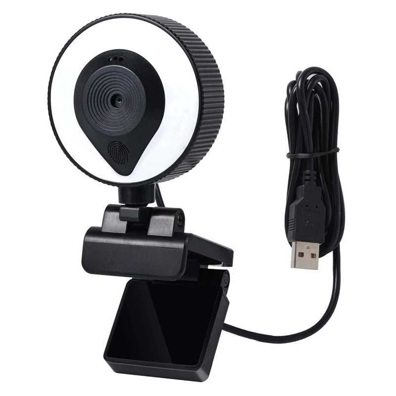 

W20 Fill Light Camera HD Built-in Microphone Auto Focus USB Computer Fill Light Network Beauty Live Camera