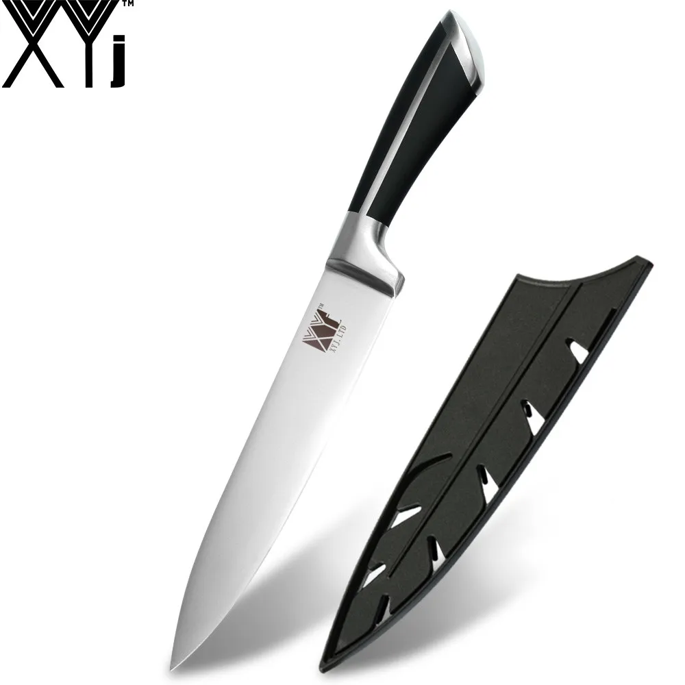 G.8 CHEF KNIFE XYj готовка 7 комплект ножей 3CR13 из нержавеющей стали острое лезвие 13 ''Магнитный настенный держатель для ножей кухня аксессуар бесплатные чехлы - Цвет: G.8 CHEF KNIFE