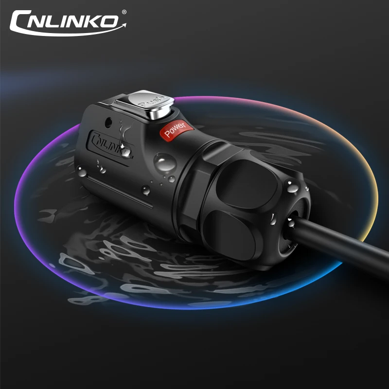 CNLINKO LP safe M24 3pin быстрый Электрический разъем 25A защелкивающаяся Кнопка Водонепроницаемый IP67 разъем питания Светодиодная вилка и розетка 500v high voltage male female connectors