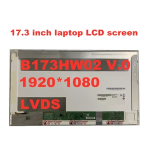 17 3 inch b173hw02 v 0 n173hge l11 hsd173puw1 b173hw01 v 2 lp173wf1 tlb2 1920 1080 lvds laptop lcd free global shipping