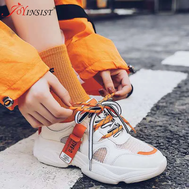 Женская повседневная обувь модная дышащая прогулочная сетка женская модель 2021