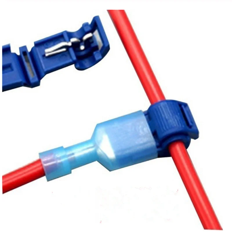 

50Pcs(25set) Quick Electrical Cable Connectors Snap Splice Lock Wire Terminal Crimp Wire Connector Waterproof Electric Connector