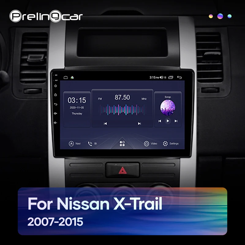 Автомобильный радиоприемник Android 10 стереоприемник для Nissan X-Trail XTrail T31 2007-2015