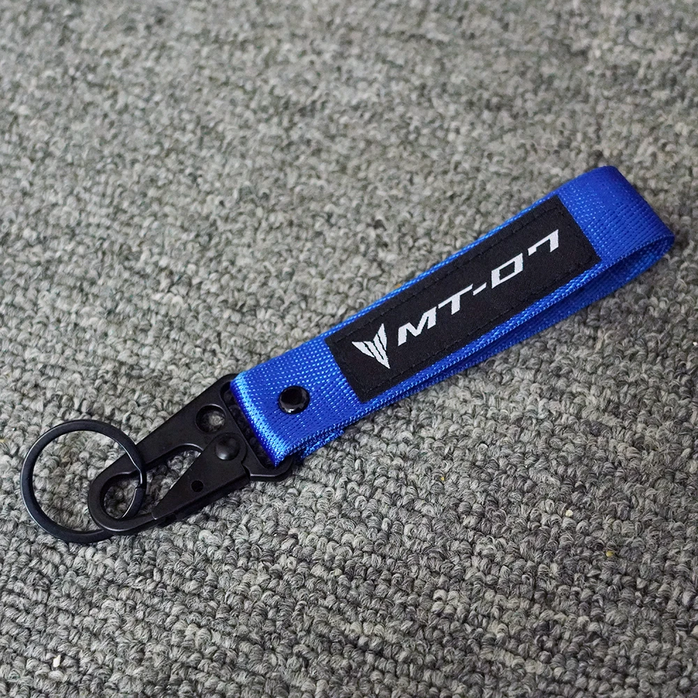 

Мотоциклетный брелок с 3D вышивкой, аксессуары для Yamaha MT07 MT09 MT-07 MT-09 FZ07 FZ09 2022 2021 2020 2019 2018 2017