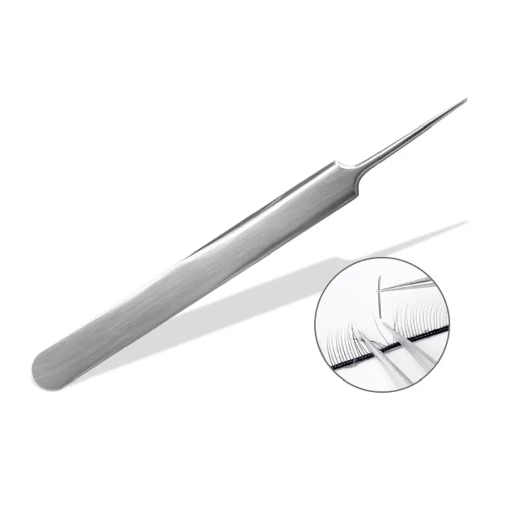 1 шт. Пинцет для наращивания ресниц прямой изогнутый Острый Профессиональный