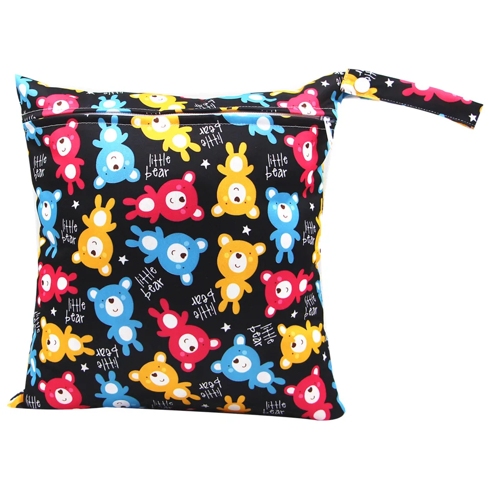 

Wet Bag Baby Stroller Bag Organizer Hanging Wet Dry Bag Cloth Diaper Nappies Swimsuit Wet Clothes Waterproof Reusable Baby Stuff