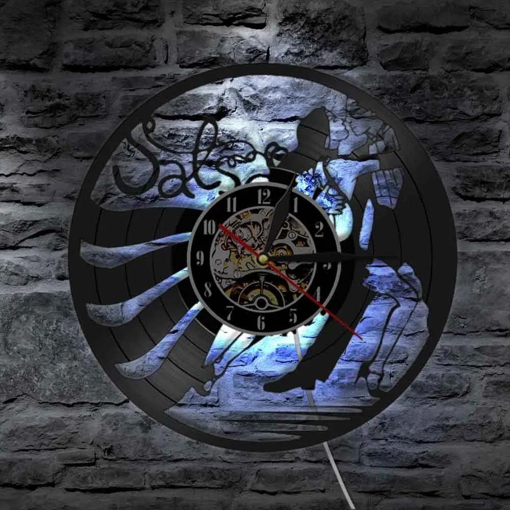 Настенные часы для латиноамериканских танцев и сальсы притягательные настенные