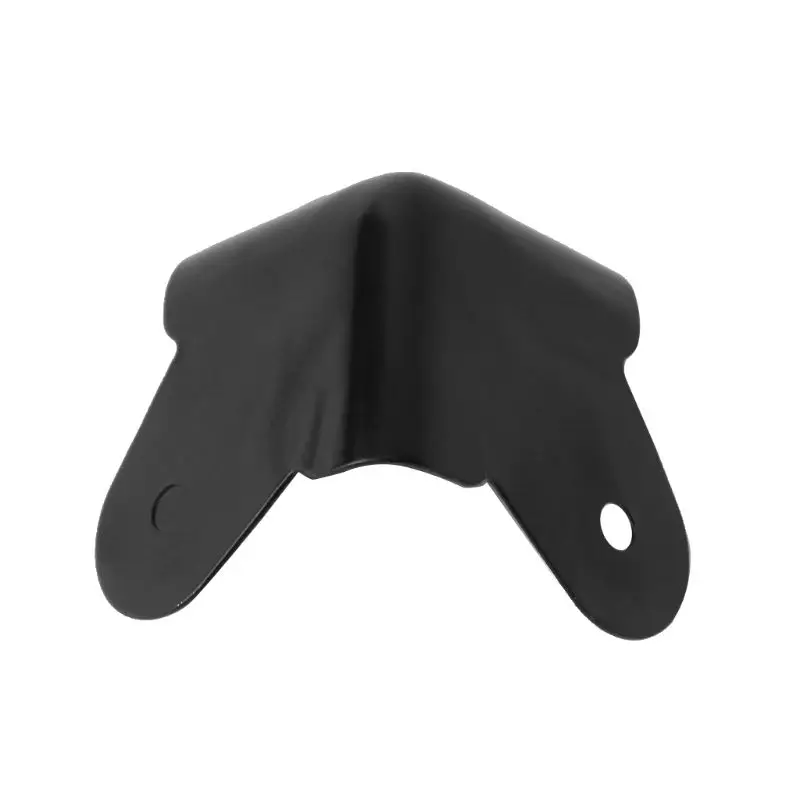 

4PCS Speaker Corners Metal Angle Rounded Protector Guitar Amplifier Stage Cabinets Accessories Black