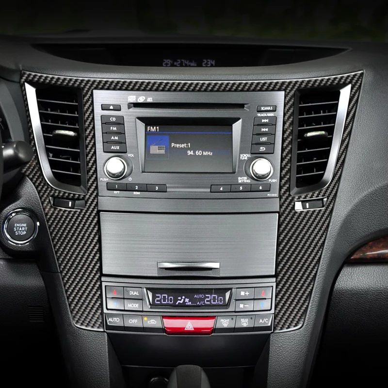 Наклейки для стайлинга автомобиля из углеродного волокна subaru outback Legacy B4