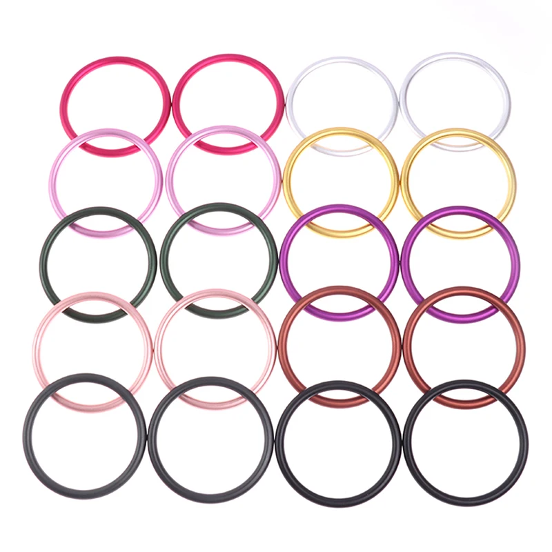 

2Pcs/Set Baby Carriers Aluminium Baby Sling Rings For Baby Carriers & Slings High Quality Baby Carriers Accessories 3 Sizes