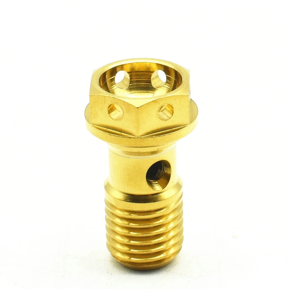 M10 Штангенциркули для мотоцикла трубчатые титановые болты шестигранные винты