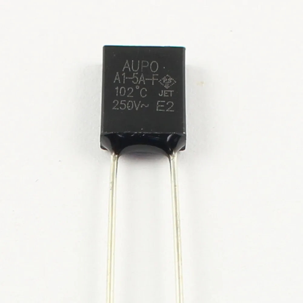 10 шт. AUPO Термальность предохранитель среза TF 102 градусов 250V 5A A1 F|thermal fuse|thermal fuse