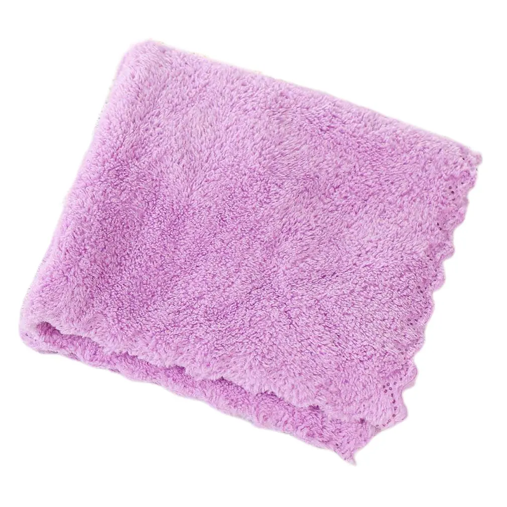 

Thicker Kitchen Cleaning Cloth Absorbent Scouring Pad Rag Home Microfiber Towels Tableware Non-Stick Oil Cleaning Wipe Towel